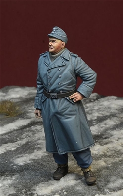 D-Day 35195 - WWII Luftwaffe Mechanic in Greatcoat