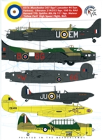 Kits at War K7-3 - Manchester / Lancaster / B-17 / B-24 / Harvard / Spitfire / Meteor