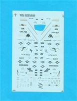 SuperScale 72-633, F/A 18A/C Hornets VFA-83, VFA-203, Partial Decal Sheet