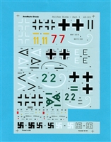 Aeromaster 48-103, Butcher Birds Part 3, Partial Decal Sheet