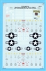 Super Scale 48-0477 - P-38F/H Lightnings,  Flawed Decal Sheet
