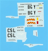 AeroMaster 48-016 - European P-51D/K Mustangs, Partial Decal Sheet