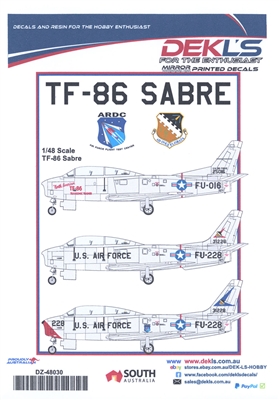 DEKL'S DZ-48030 - TF-86 Sabre