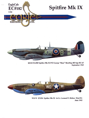 EagleCals EC#24-182 - Spitfire Mk IX