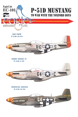 EagleCals EC#32-101 - P-51D Mustang, To War with the Yoxford Boys (Old Crow...)
