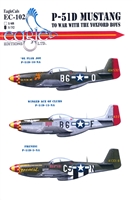 EagleCals EC#32-102 - P-51D Mustang, To War with the Yoxford Boys (Ol Flak Joe..)
