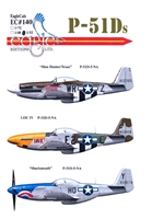 EagleCals EC#32-140 - P-51Ds (Hun Hunter/Texas...)