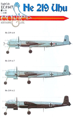 EagleCals EC#32-147 - He 219 Uhu