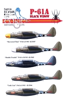 EagleCals EC#32-148 - P-61A Black Widow (Borrowed Time...)