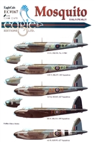EagleCals EC#32-167 - Mosquito B.Mk. IV / PR.Mk. IV