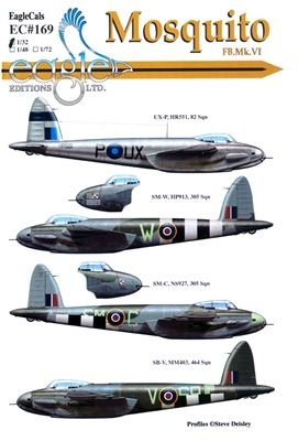 EagleCals EC#32-169 - Mosquito FB.Mk.VI