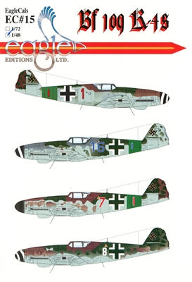 EagleCals EC#48-015 - Bf 109 K-4s