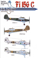 EagleCals EC#48-112 - Fi 156 C, Fieseler Storch, Part 1