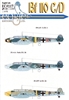 EagleCals EC#48-117 - Bf 110 C/D