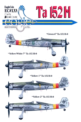EagleCals EC#48-133 - Ta 152 H (Green 6...)