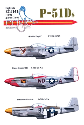 EagleCals EC#48-141 - P-51Ds (Feeble Eagle...)