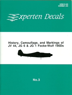 Experten ED-72-3 - History, Camouflage and Markings of Focke-Wulf 190 D-9s