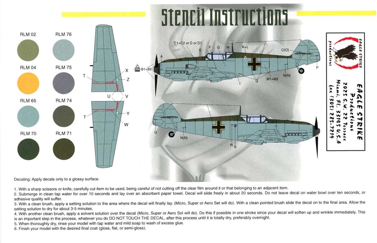 Eagle Strike 24002 - Messerschmitt Bf-109