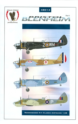 Eagle Strike 48014 - Bristol Blenheim, Part 1