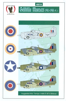 Eagle Strike 48016 - Royal Navy Grumman Martlets, 1941-1944, Part 1