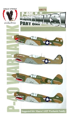 Eagle Strike 48075 - P-40E, K, N Warhawks!, Part One