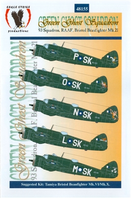 Eagle Strike 48155 - Green Ghost Squadron (93 Squadron, RAAF, Bristol Beaufighter Mk. 21)