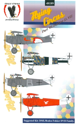 Eagle Strike 48189 - The Flying Circus, Part VI (Fokker D.VII)