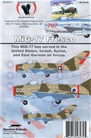 Eagle Strike 48272 - MiG-17 Fresco (US, Israeli, Syrian, E.German)