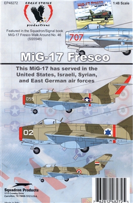 Eagle Strike 48272 - MiG-17 Fresco (US, Israeli, Syrian, E.German)