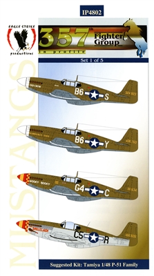 Eagle Strike IP4802 - 357th Fighter Group in Profile, Set 1 of 5