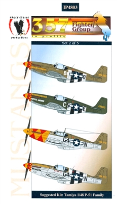 Eagle Strike IP4803 - 357th Fighter Group in Profile, Set 2 of 5