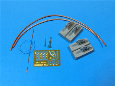 Eureka XXL ER-3550 - Towing Cable and Aerial Base for T-90 Russian MBT