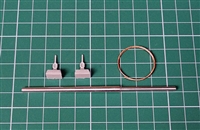 Eureka XXL ER-3568 - Metal Barrel & Towing Cable for M18 Hellcat (Tamiya)
