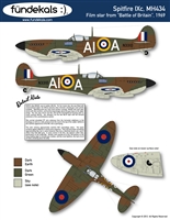 Fundekals 32-A09 - Spitfire IXc, MH434 (Katherine Hepburn of the Skies!)