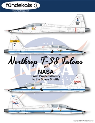 Fundekals 48-003 - Northrop T-38 Talons of NASA