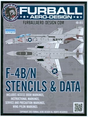 Furball 48-013 - F-4B/N Stencils & Data