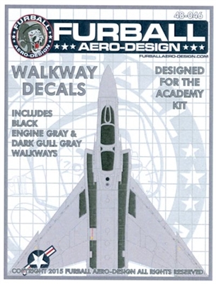 Furball 48-046 - USN F-4 Phantom Walkway Decals