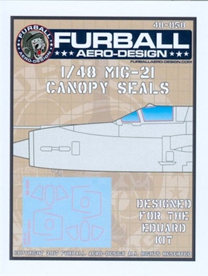 Furball 48-058 - MiG-21 Canopy Seals