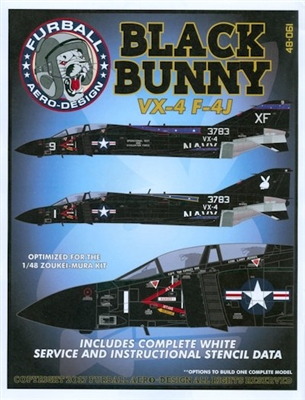 Furball 48-061 - Black Bunny XF-4 F-4J