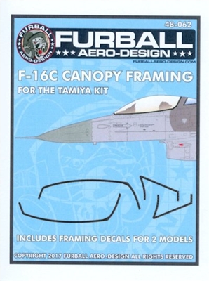 Furball 48-062 - F-16C Canopy Framing