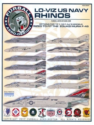 Furball 48-064 - Lo-Viz US Navy Rhinos