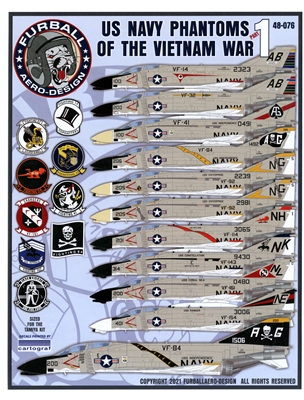 Furball 48-076 - USN Phantoms of the Vietnam War
