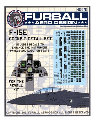 Furball 48-078 - F-15E Cockpit Detail Set