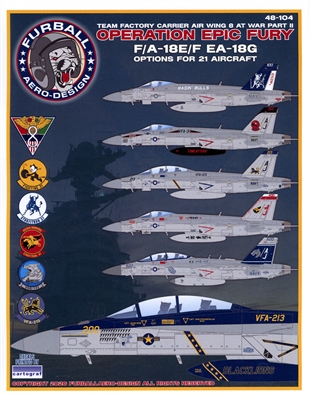 Furball 48-104 - Team Factory Carrier Air Wing at War Part II (Operation Epic Fury)