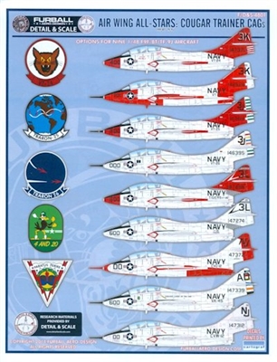 Furball F/D&S-4801 - Air Wing All-Stars:  Cougar Trainer CAGs