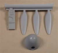 Fusion 4804 - Bf-109G Propeller and Spinner Set