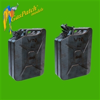 GasPatch 35296 - British Fuel 1944 (12 items), 1/35 scale