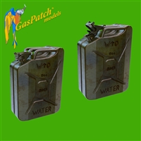 GasPatch 35299 - British Water Cans 1944 (12 items), 1/35 scale