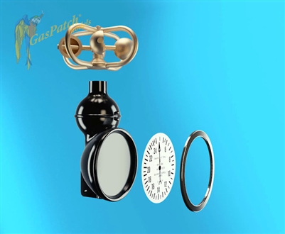 GasPatch 48012 - German Air Speed Indicator