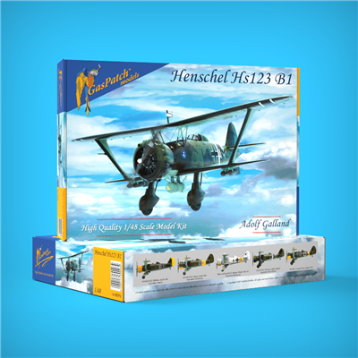 GasPatch 48096 - Henschel HS 123 B1